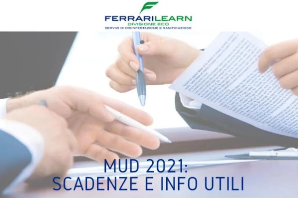 MUD 2021: scadenze e informazioni utili